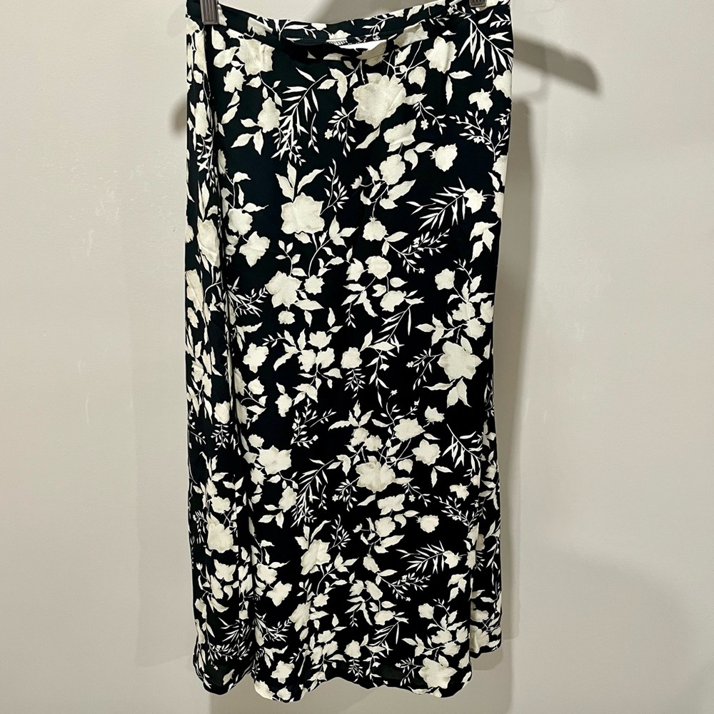 Vintage Jones New York 100% Silk Midi Skirt Sz 6